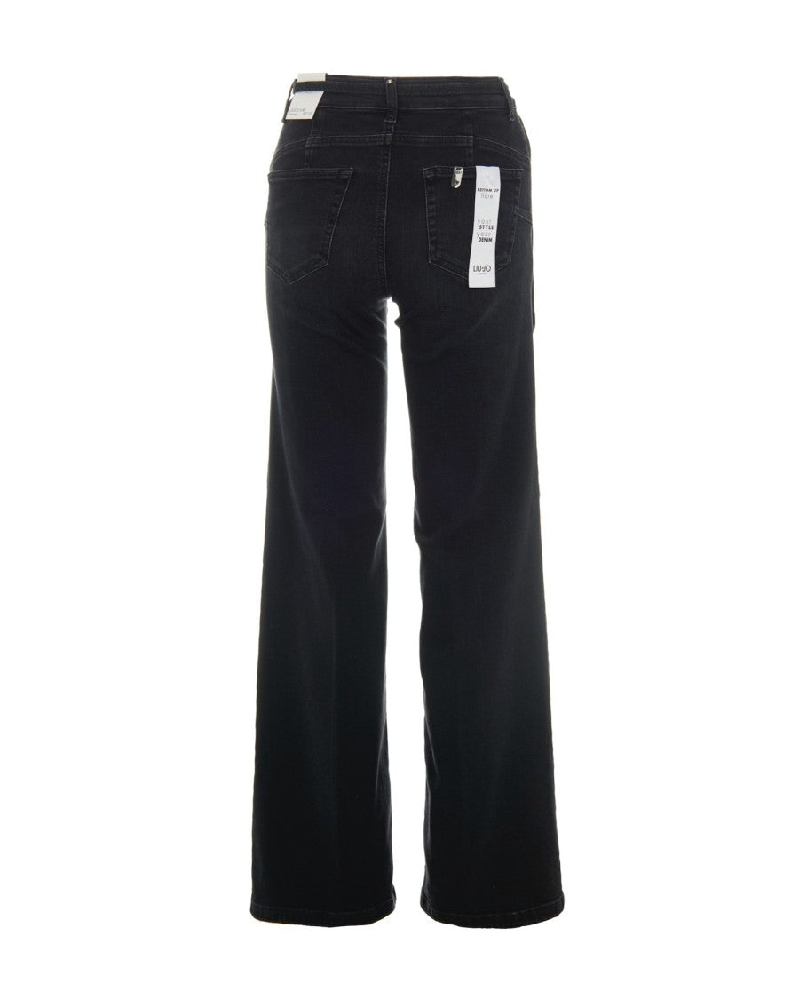 Liu Jo Flare Stretch Black Jeans