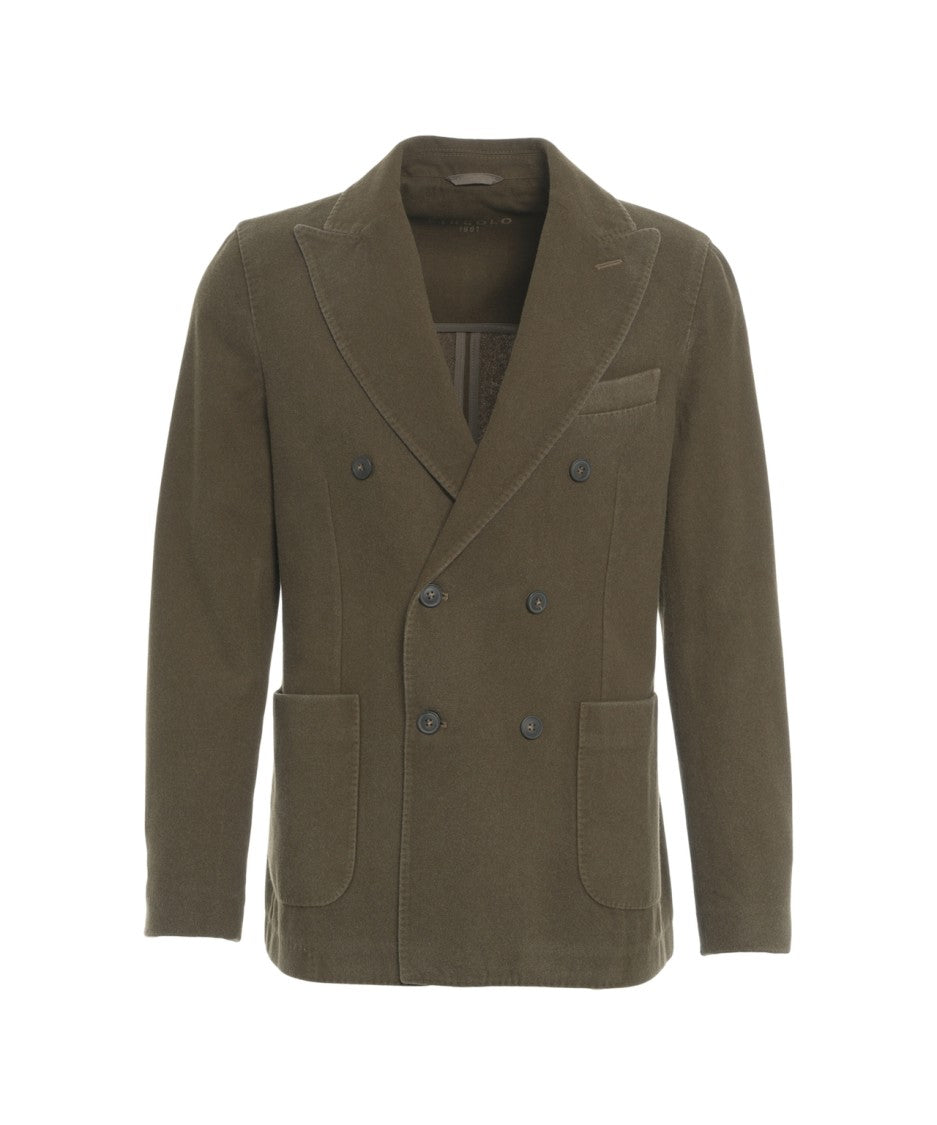 Circolo 1901 Double-Breasted Blazer With Relaxed Fit And Notch Lapel
