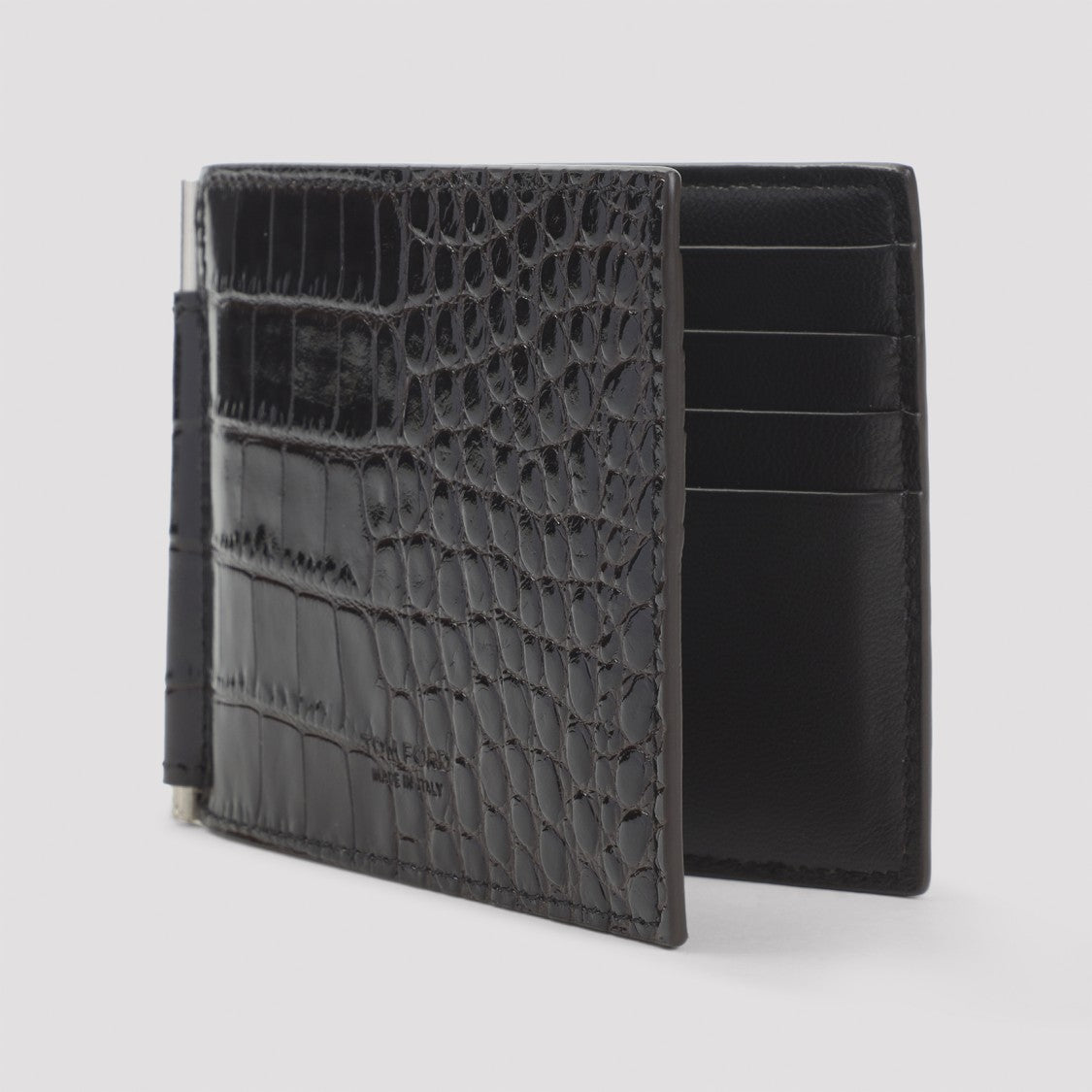 Tom Ford Brown Calf Leather Wallet