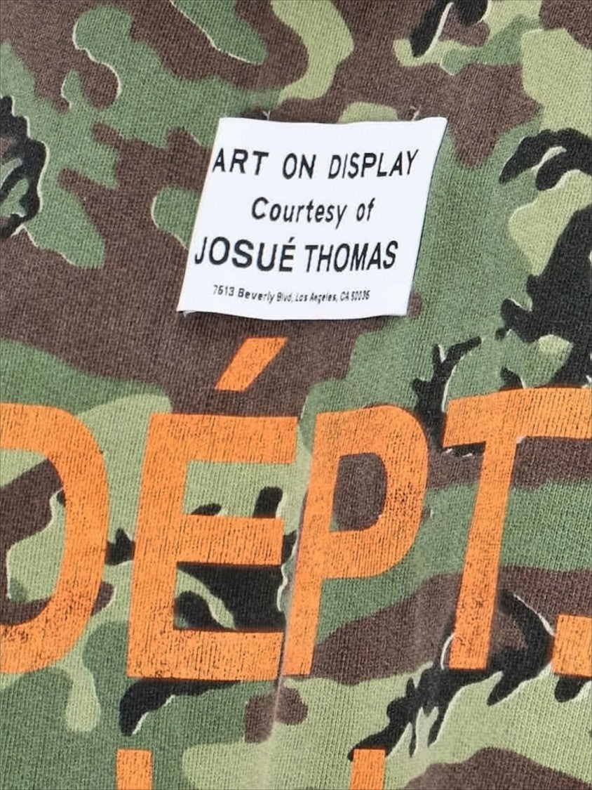 Gallery Dept. Sleeveless Camouflage Hooded Vest