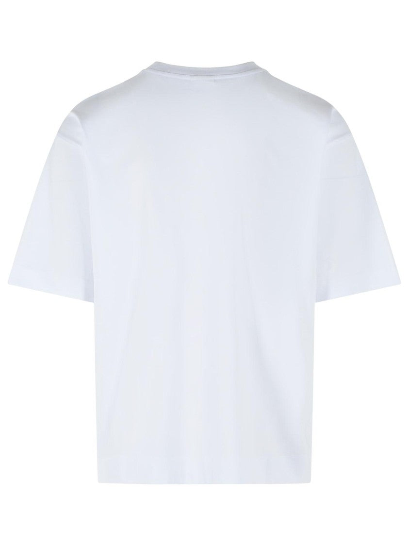 Dries Van Noten 'Heso' White Cotton T-Shirt
