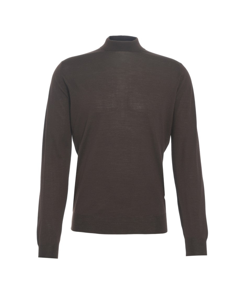 Gender High Neck Knit Sweater