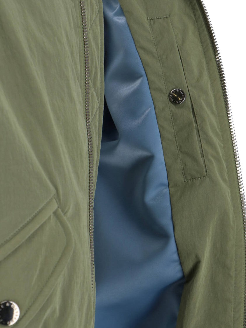 Dolce & Gabbana Logo Bomber Jacket – Green