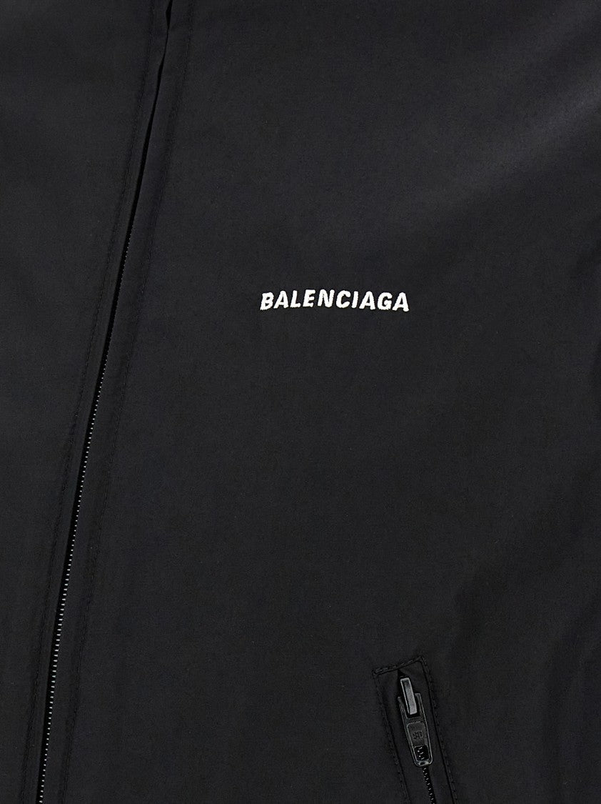 Balenciaga Logo Embroidery Jacket