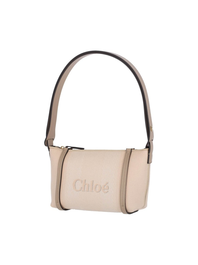 Chloé "Carry" Shoulder Bag Beige