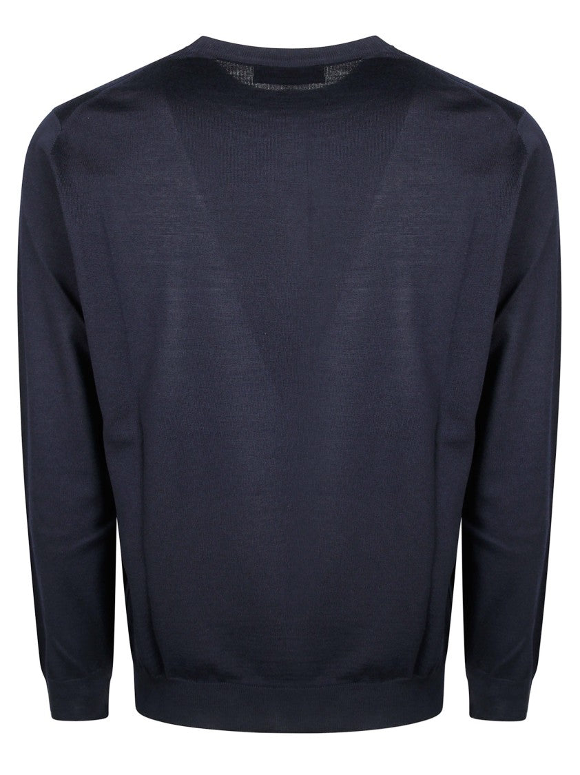 Filippo De Laurentiis F16 Long-Sleeve Merino Wool Crewneck Sweater
