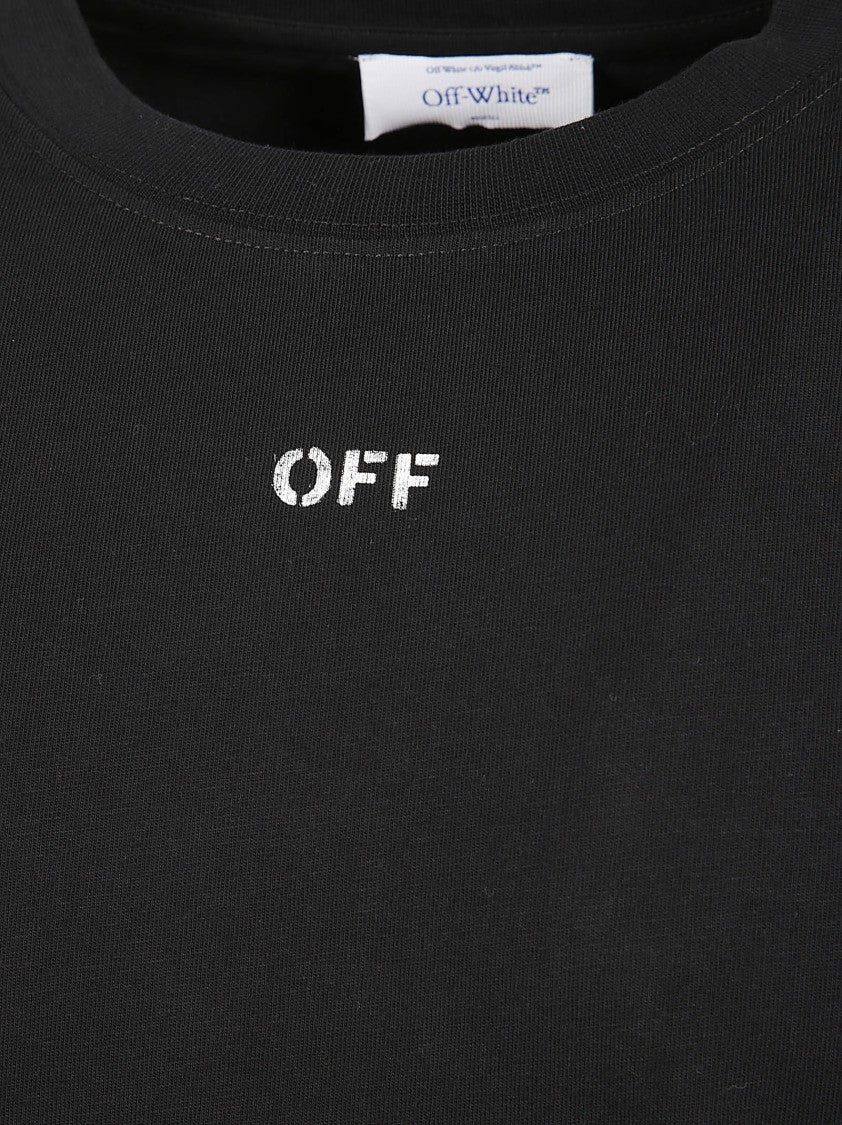 Off-White Slim Fit Black T-Shirt