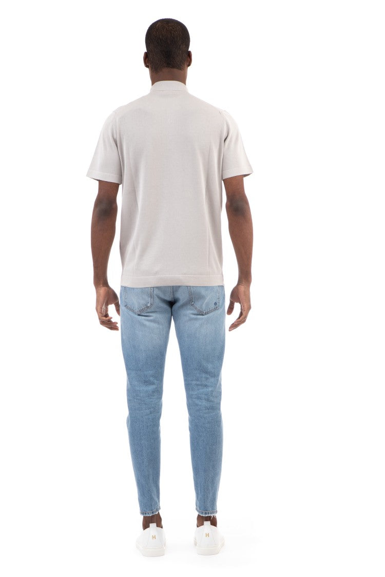 Drumohr Extrafine Cotton Polo