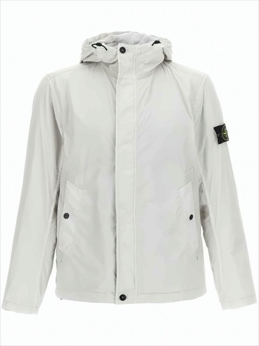 Stone Island Relaxed-Fit Nylon Jacket With Adjustable Hood