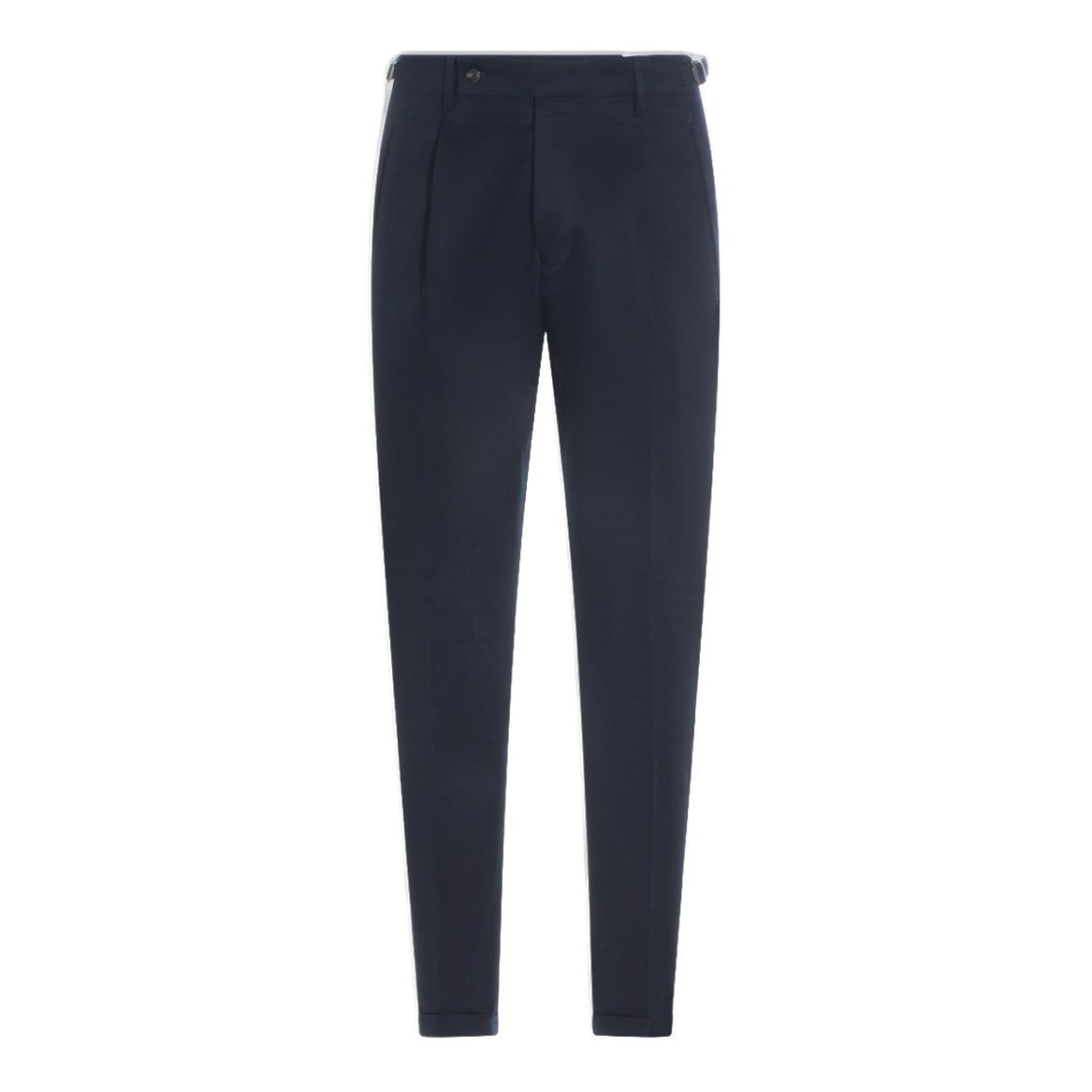 Berwich Tailored Slim Fit Trousers With Subtle Pleats