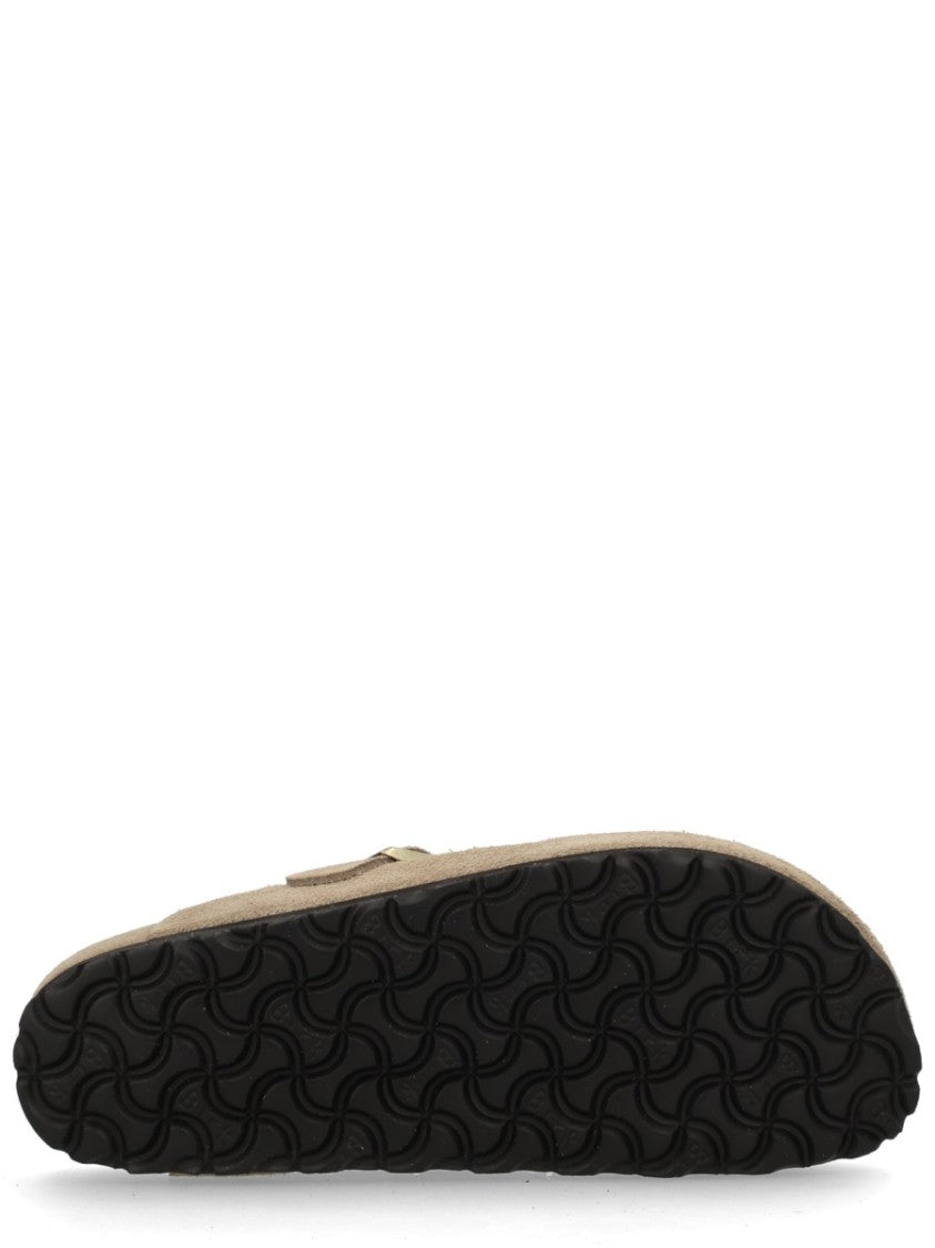 Birkenstock Boston Suede Closed Toe Sandals