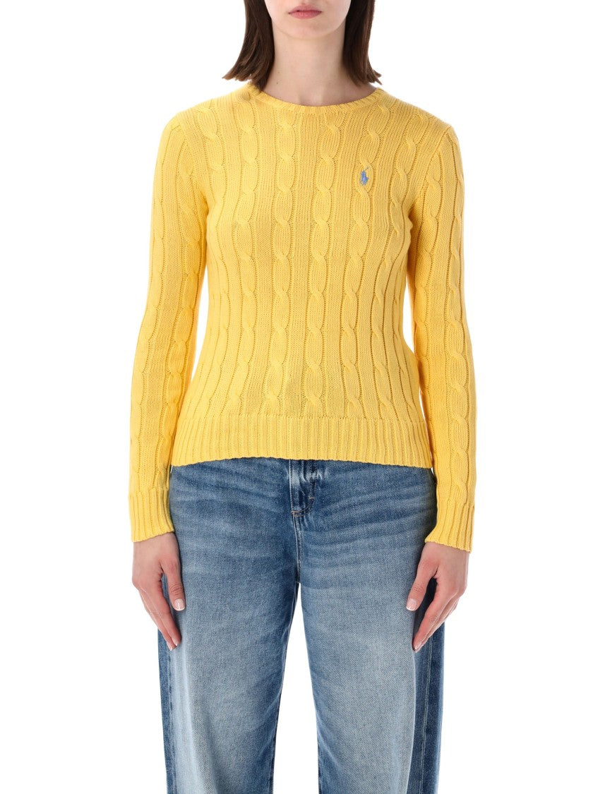 Polo Ralph Lauren Julianna Cable Knit Slim Fit Sweater