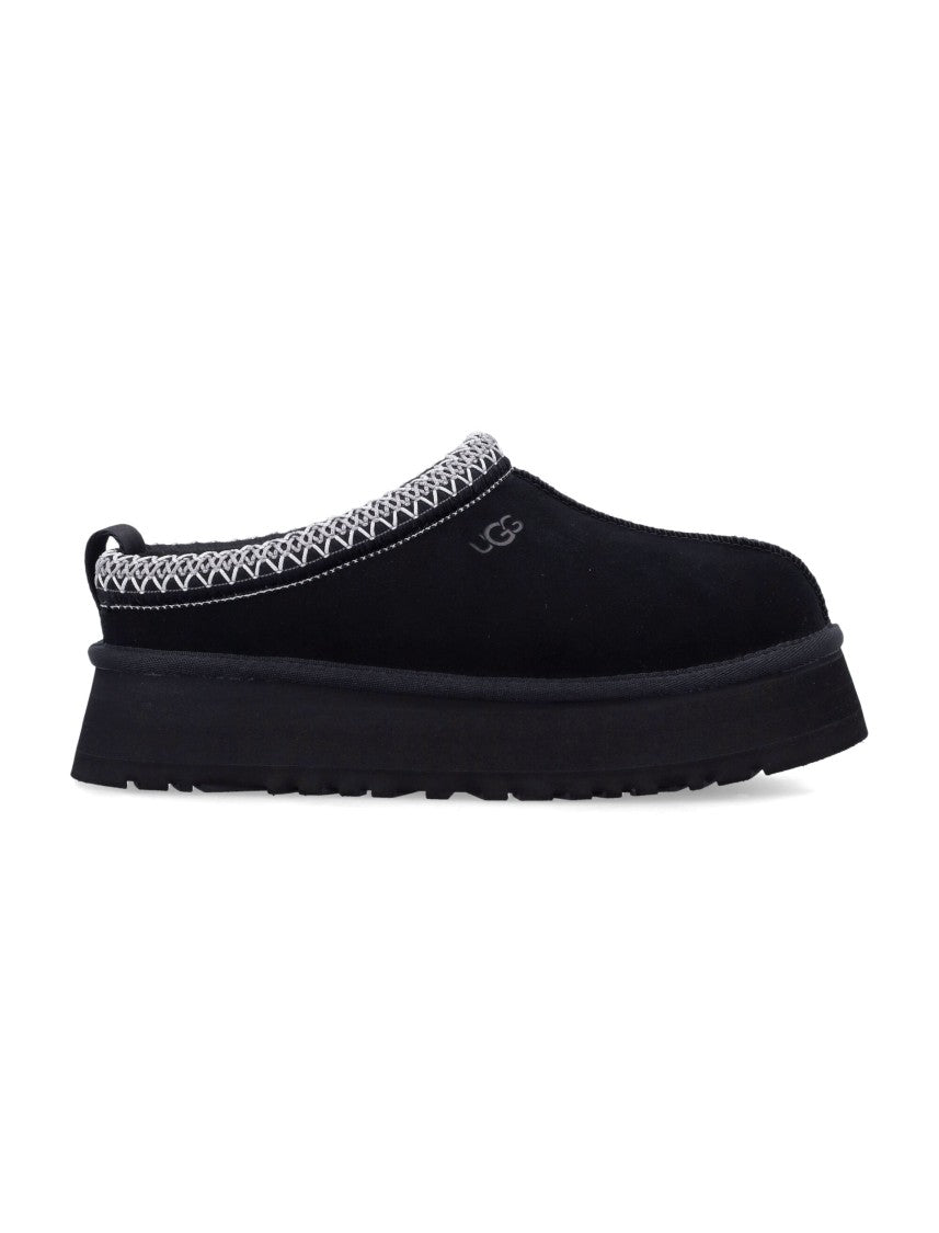 Ugg Tazz Platform Suede Uggbraid Mules