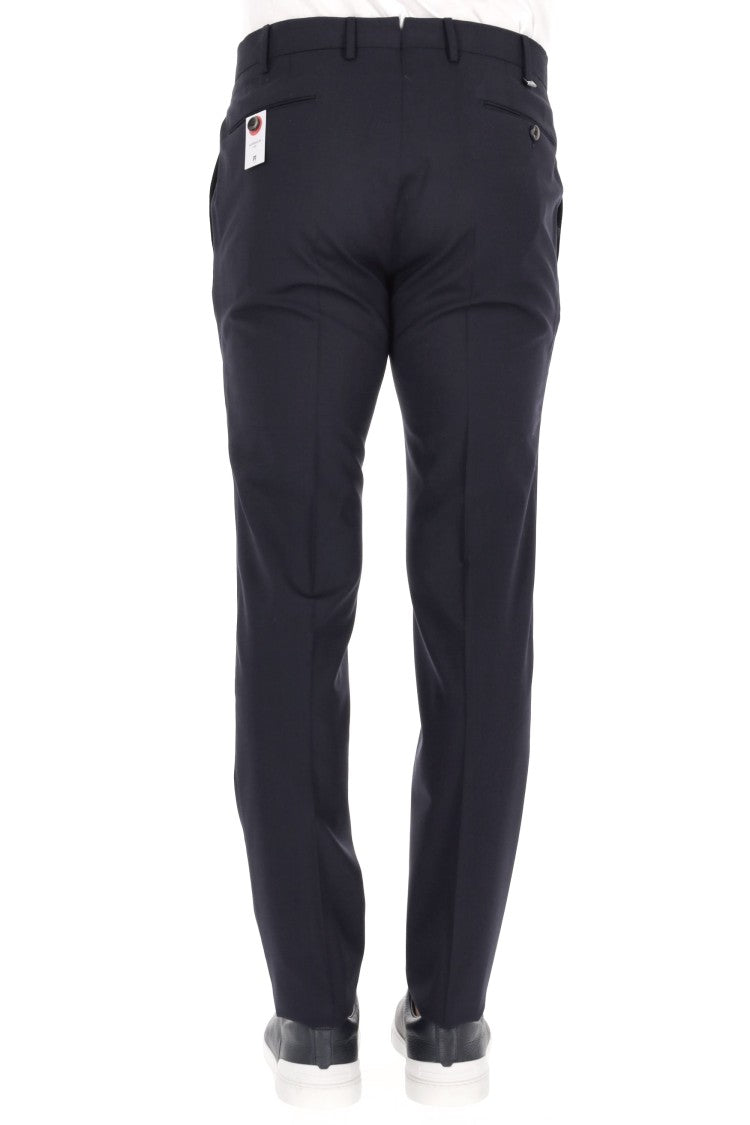 Pt Torino Super Slim Fit Virgin Wool Trousers