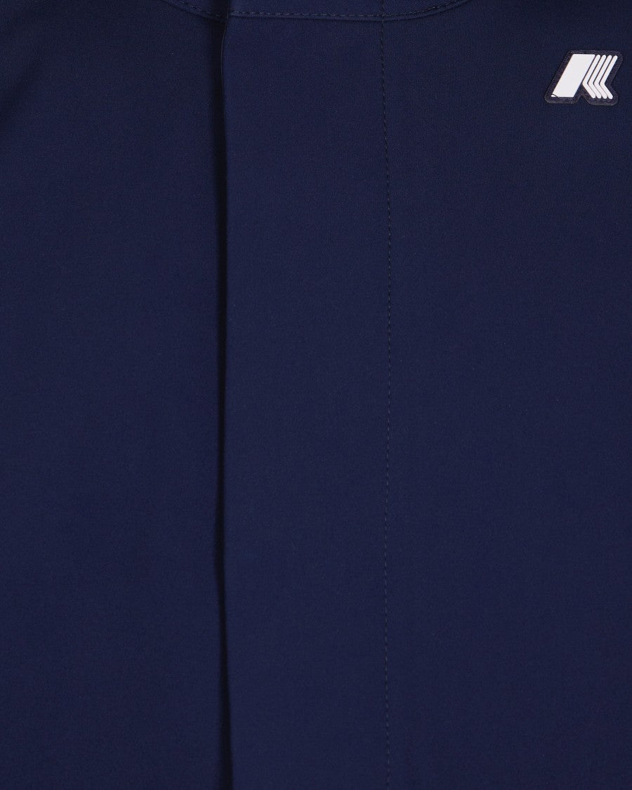 K-Way Duke Bonded Jacket In Blue Depth