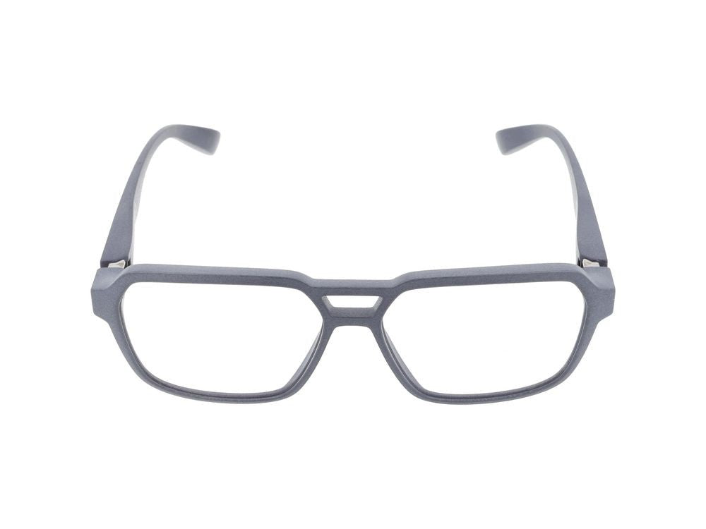 Mykita Matte Granite Grey Double-Bridge Acetate-Titanium Optical Glasses