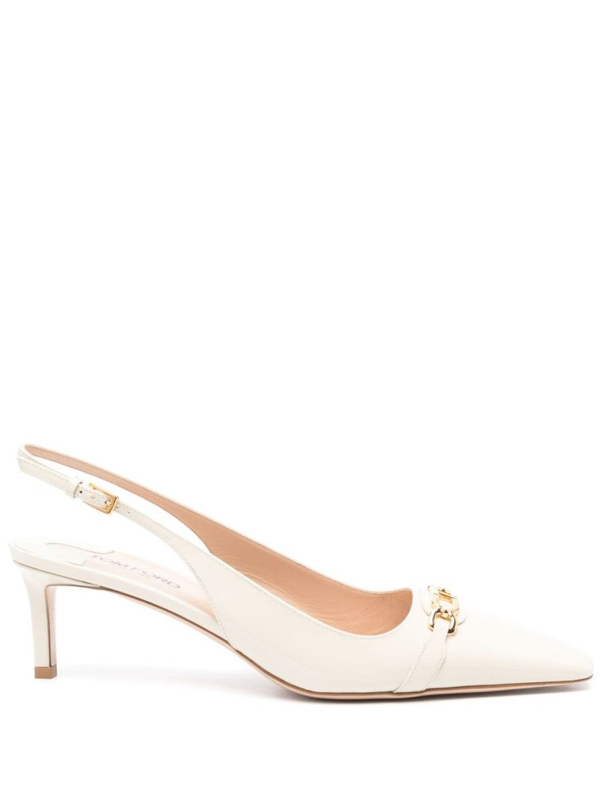 Tom Ford White Pumps With Delicate Slingback