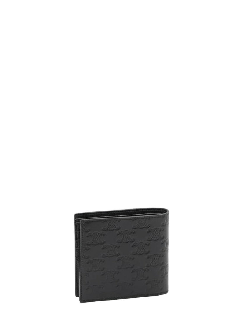 Celine Compact Bifold Wallet In Smooth Calf Leather