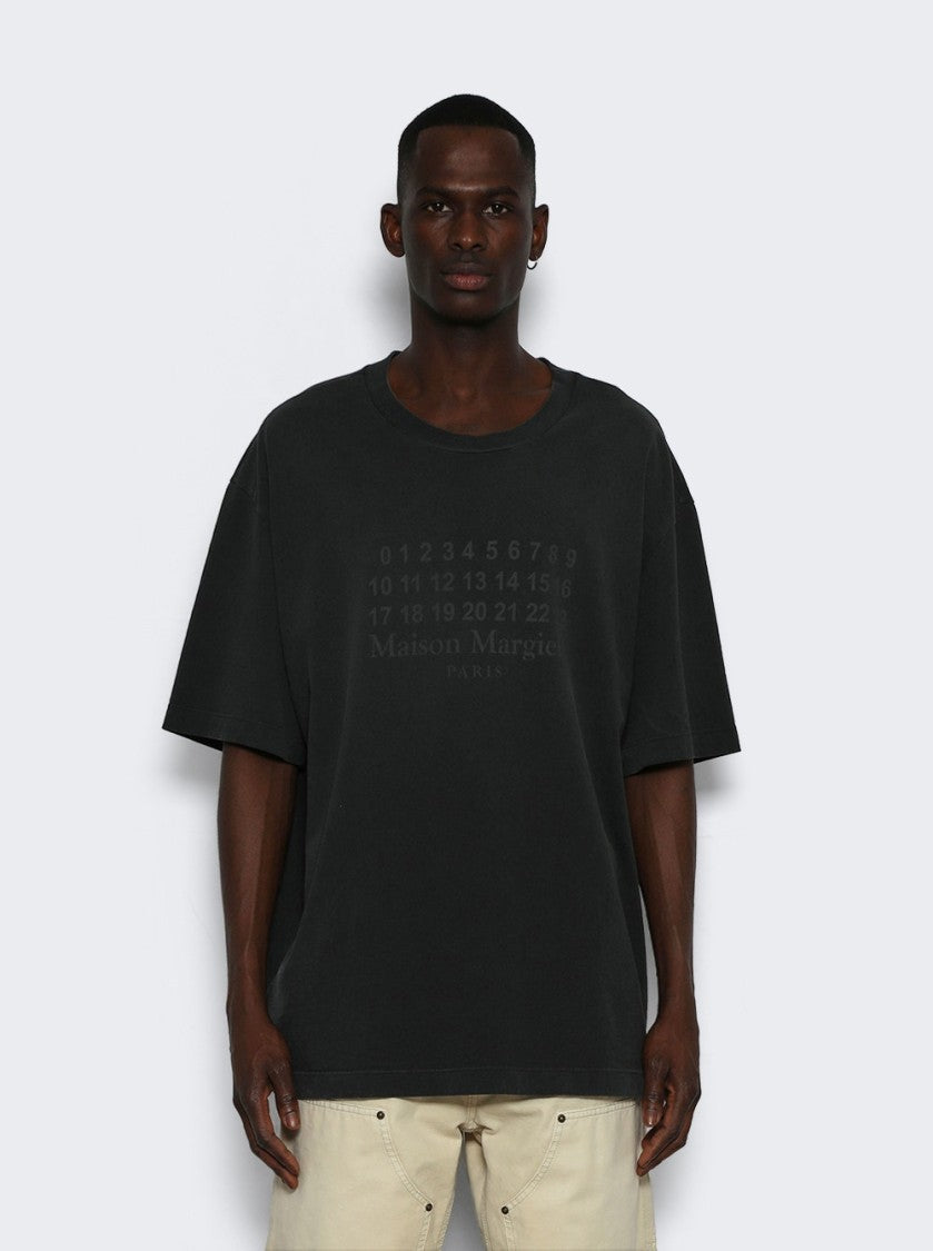 Maison Margiela Logo Tee Washed Black