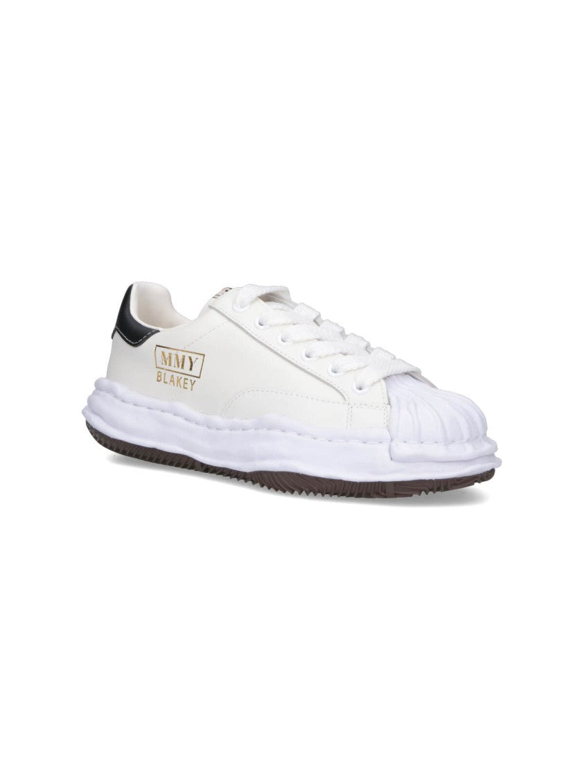 Maison Mihara Yasuhiro White Leather Sneakers