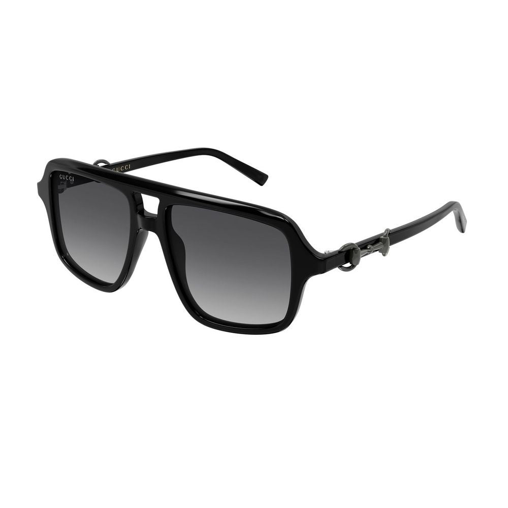 Gucci Gg2052s 011 Black Grey Sunglasses