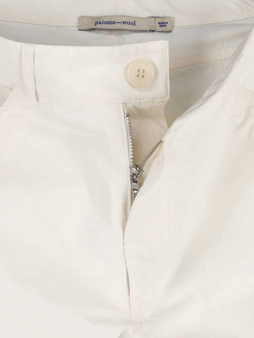 Paloma Wool Wide-Leg Trousers With High Waist And Clean Design