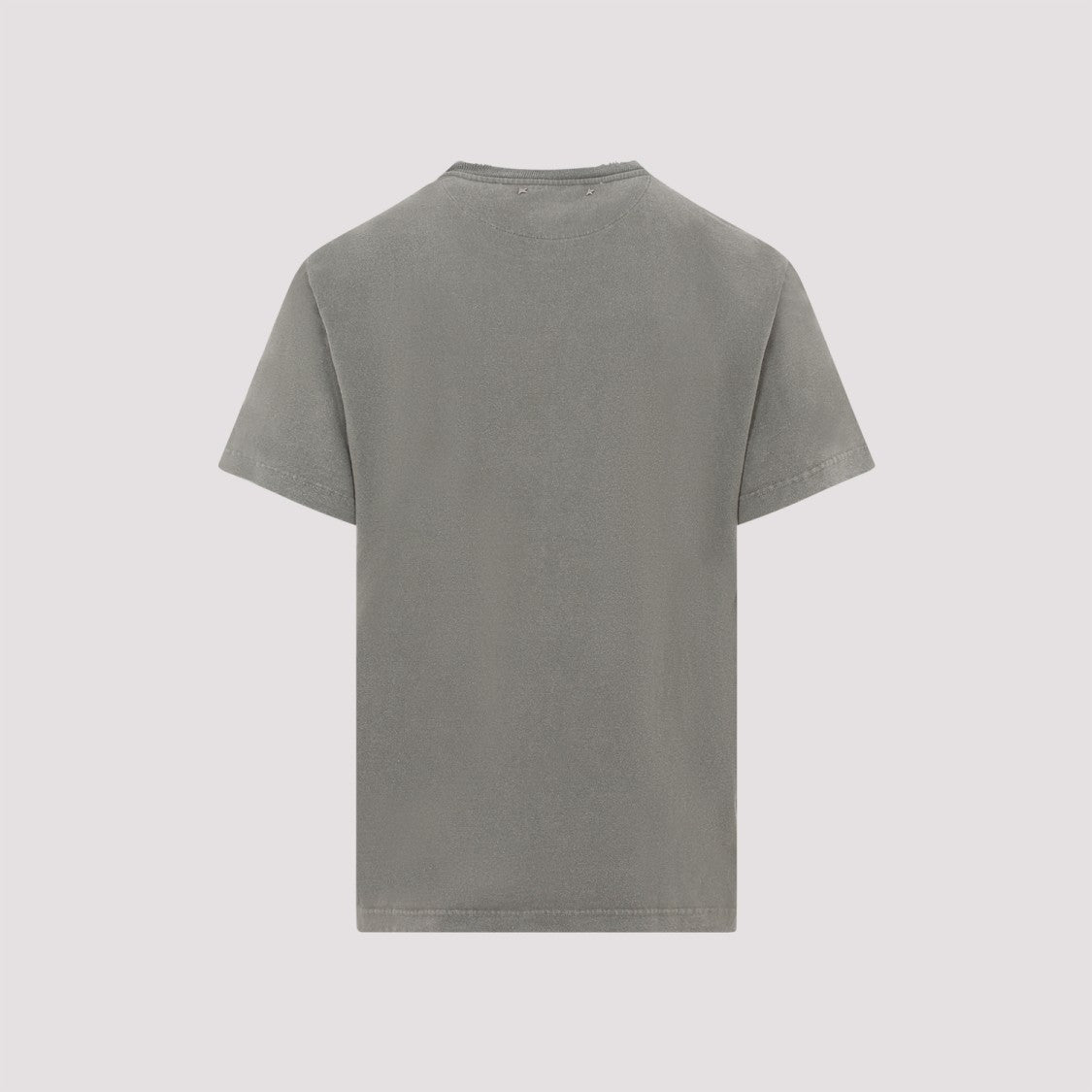 Golden Goose Perforated Green Cotton T-Shirt