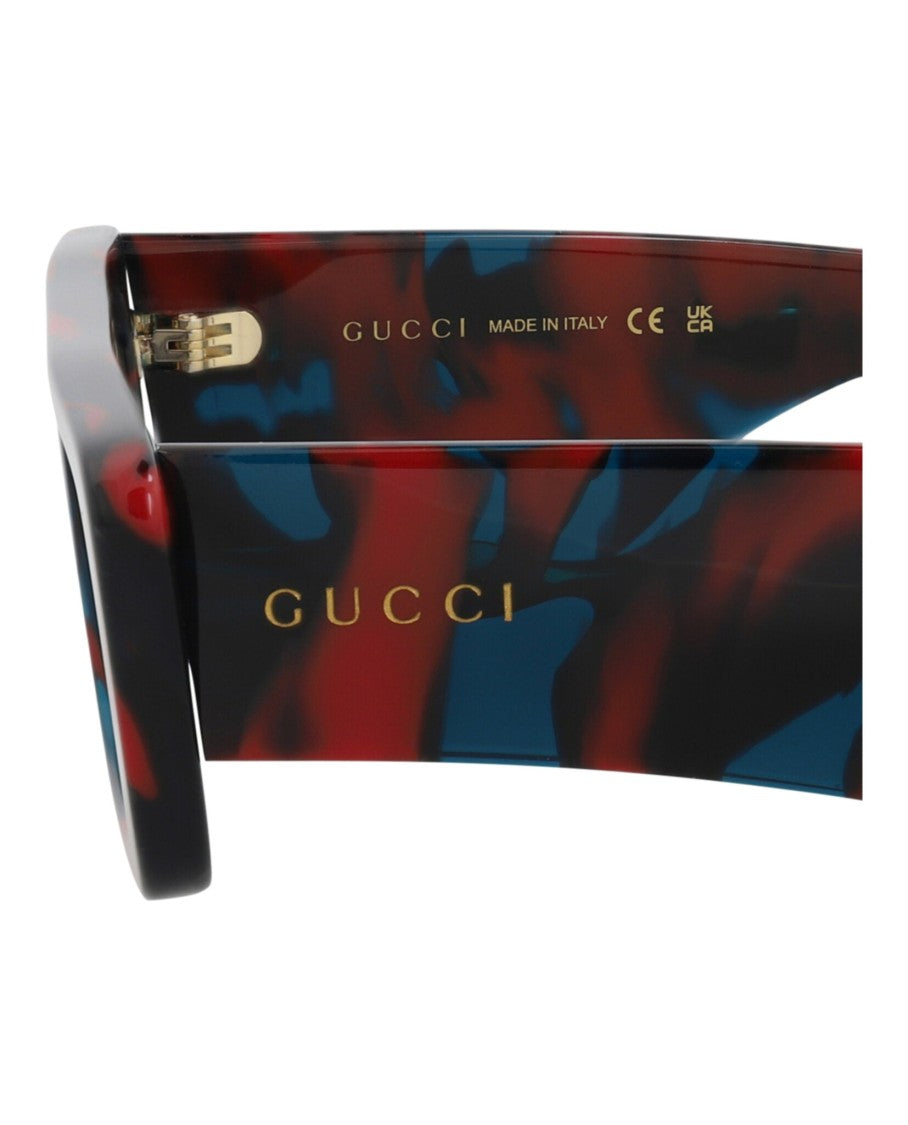 Gucci Square-Frame Recycled Acetate Sunglasses