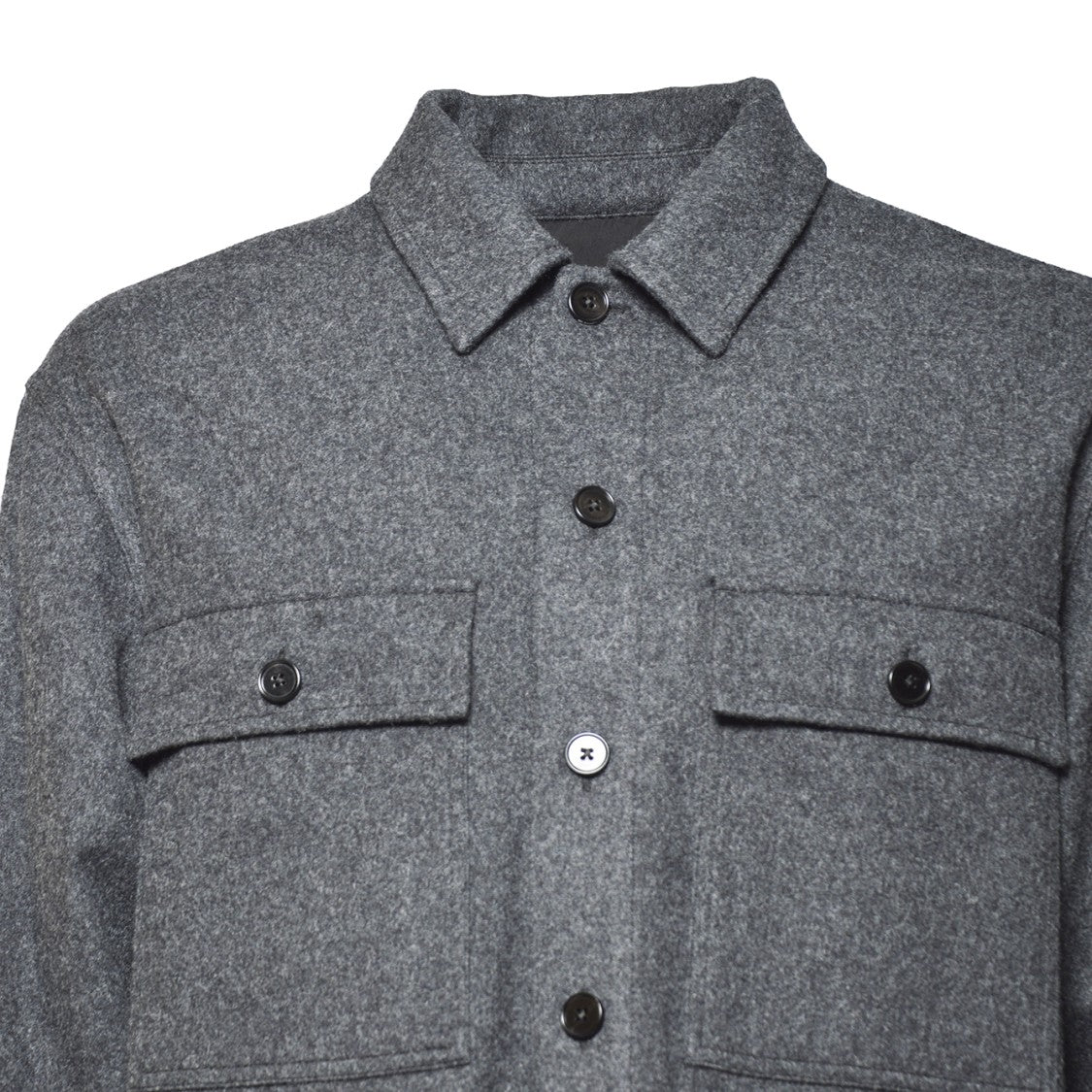 Jil Sander Textured Long-Sleeve Shirt With Classic Collar