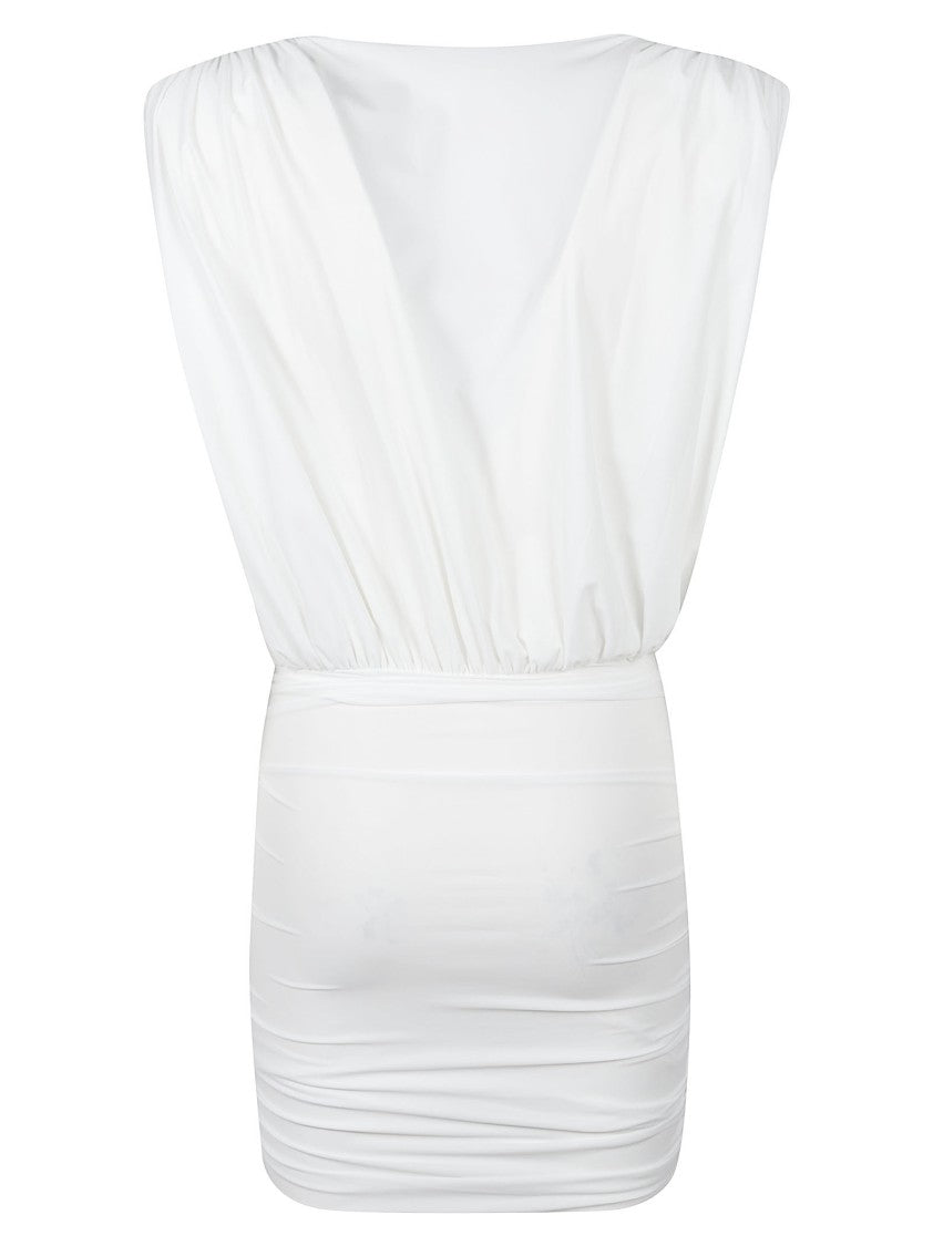 Amazuin Candice Off White Mini Dress