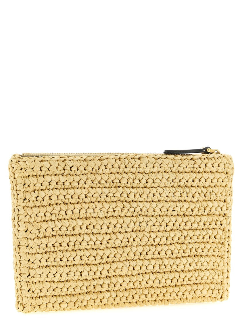 Valentino Garavani Vivasuperstar Crochet' Clutch Bag