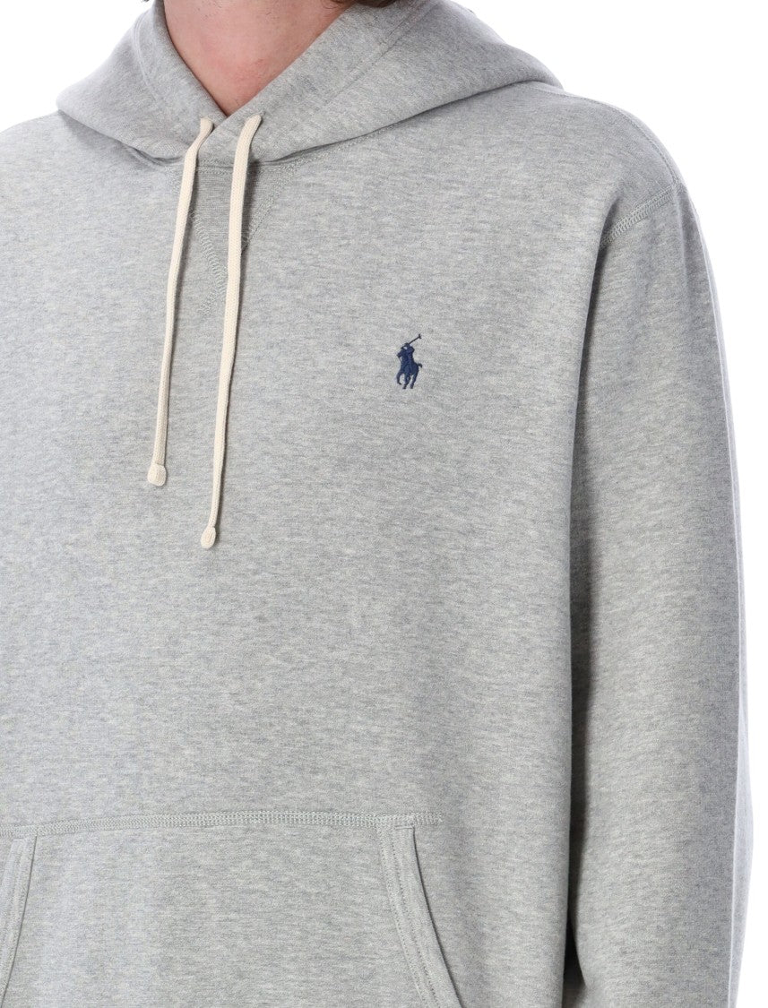 Polo Ralph Lauren Classic Pullover Hoodie With Adjustable Drawstring
