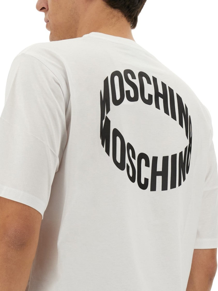 Moschino Regular Fit White T-Shirt