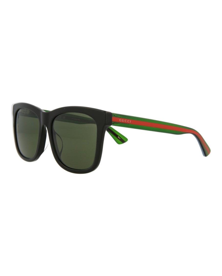 Gucci Rectangle-Frame Acetate Sunglasses
