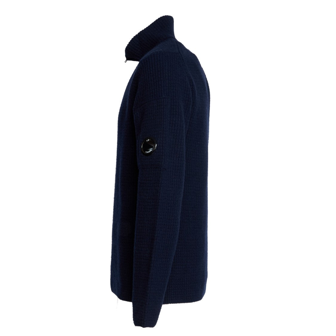 C.P. Company Polo Collar In Lambswool Grs Knit