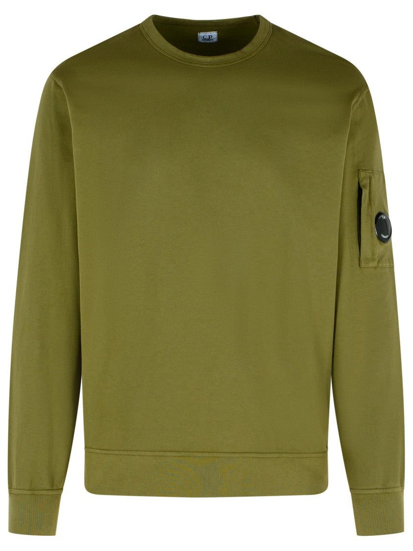 C.P. Company Green Cotton Sweatshirt