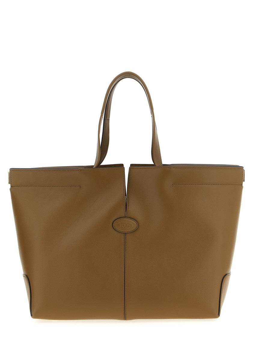 Tod's Medium-Small ' Di Bag Folio' Shopping Bag