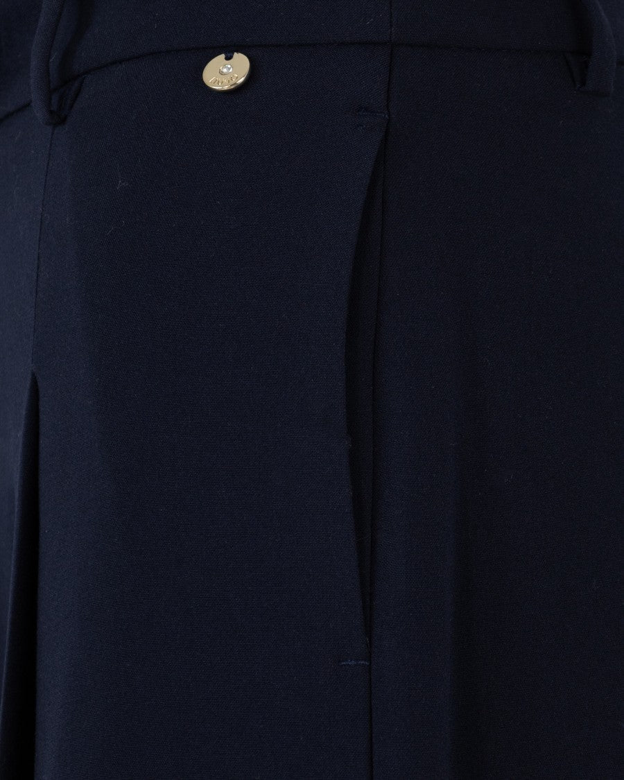 Liu Jo Blue Palazzo Trousers