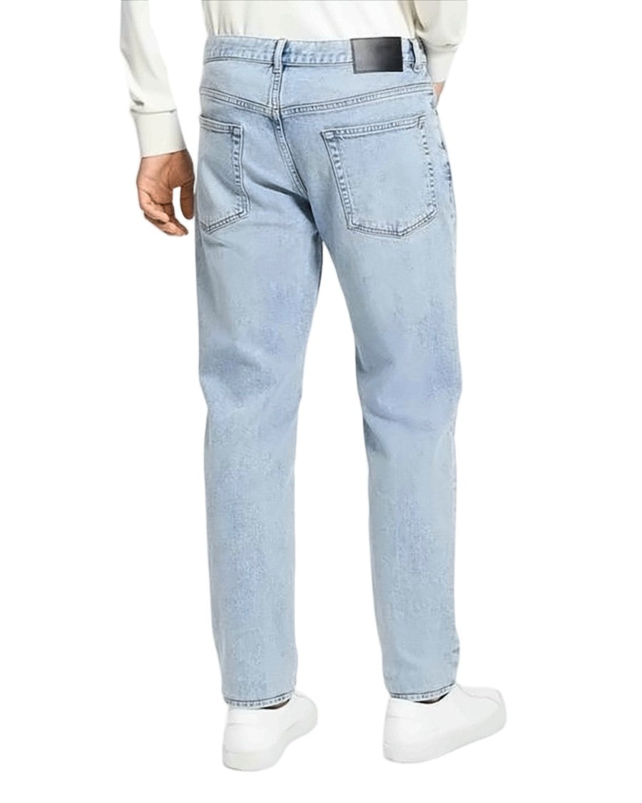 Theory Classic Five-Pocket Denim Pants With Straight-Leg Cut