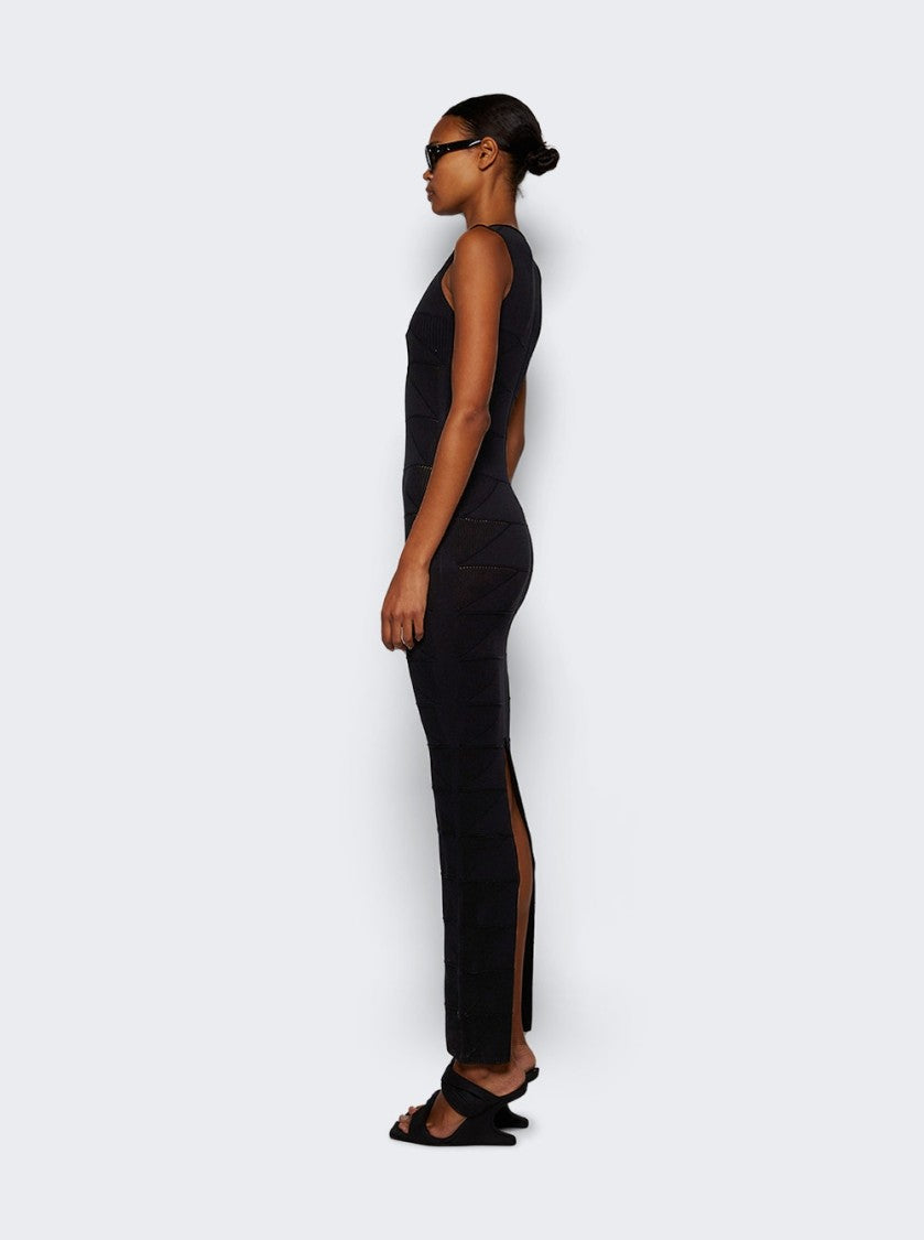 Rick Owens Tank Dress Motivo Black