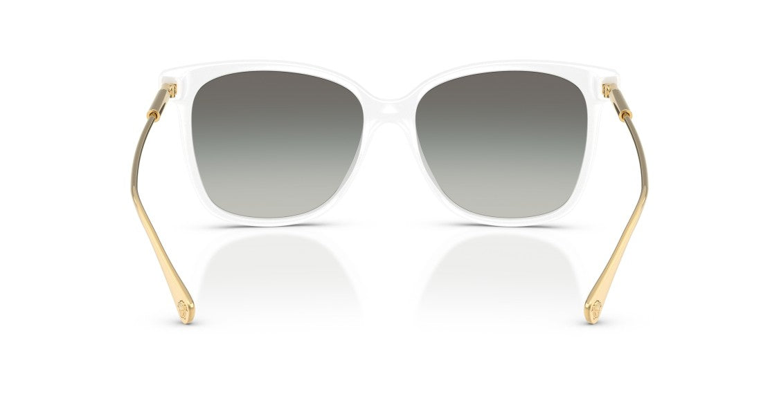 Versace Oversized Square Sunglasses With Gold Accents