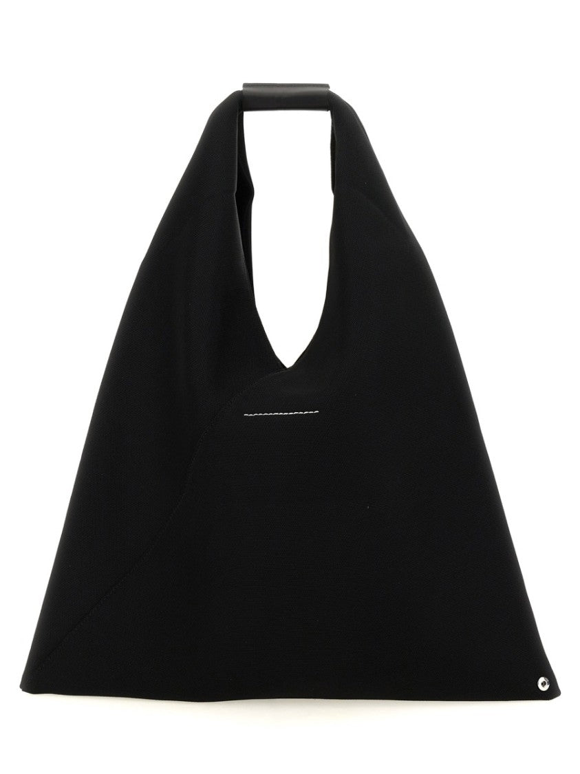 Mm6 By Maison Margiela Medium Tote Bag With Triangular Shape And Integrated Handle
