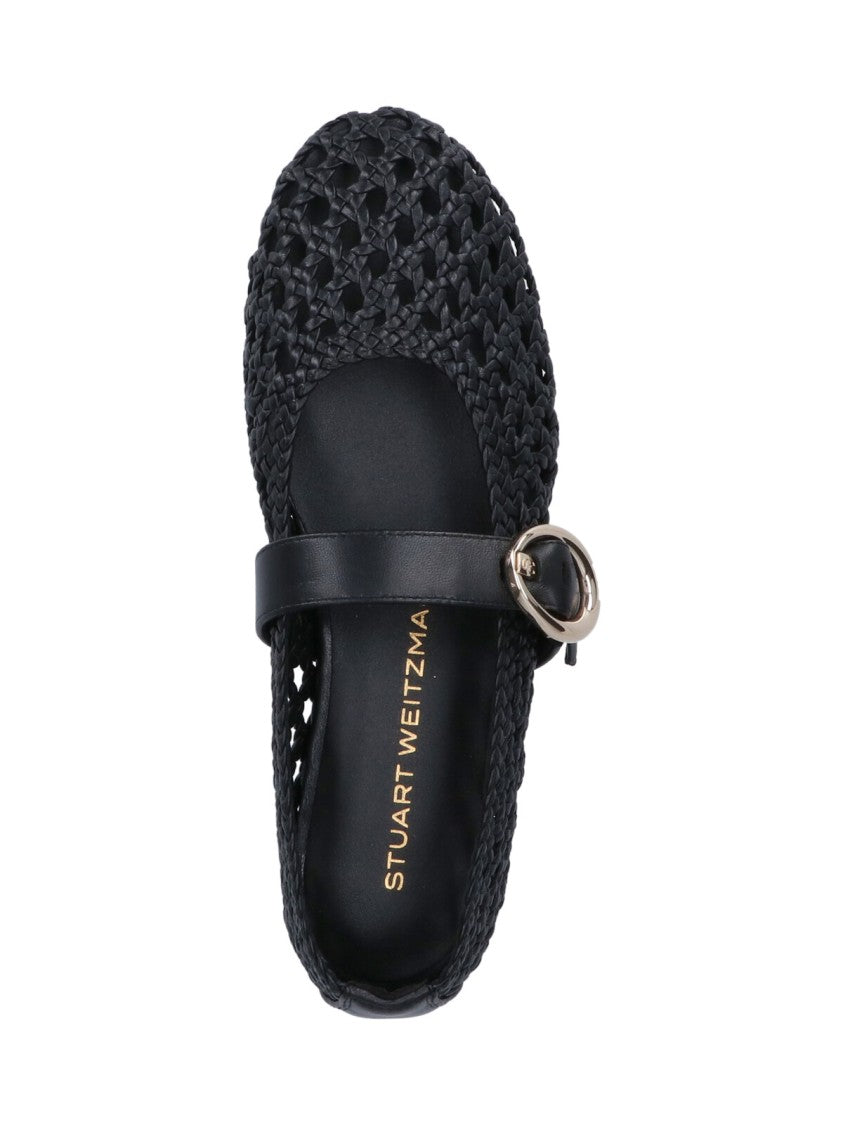 Stuart Weitzman "Thea" Mary Jane – Black