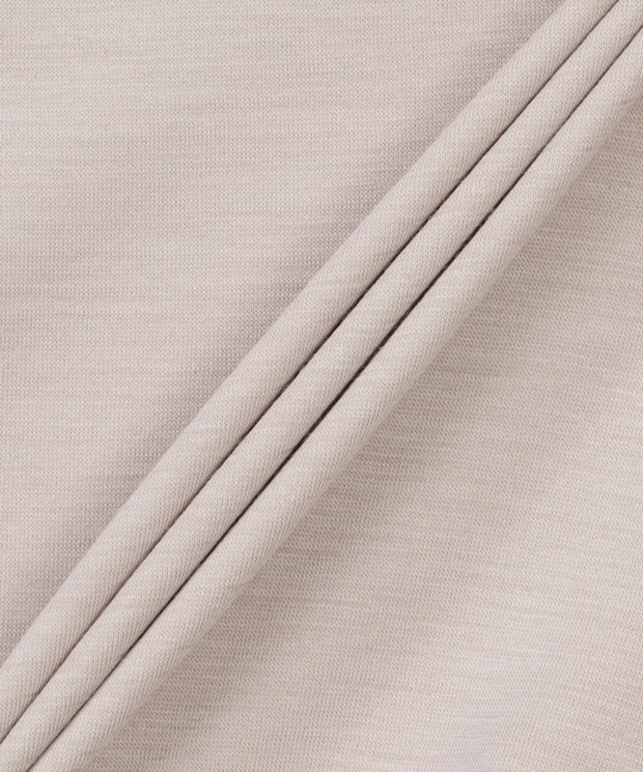 Max Mara Short-Sleeved Wool Top With Embossed Logo Detail