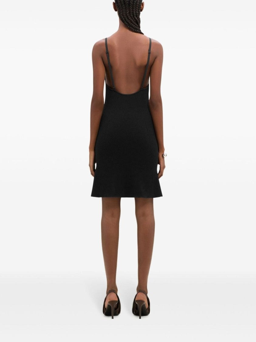 Courrèges Ribbed Knit Dress