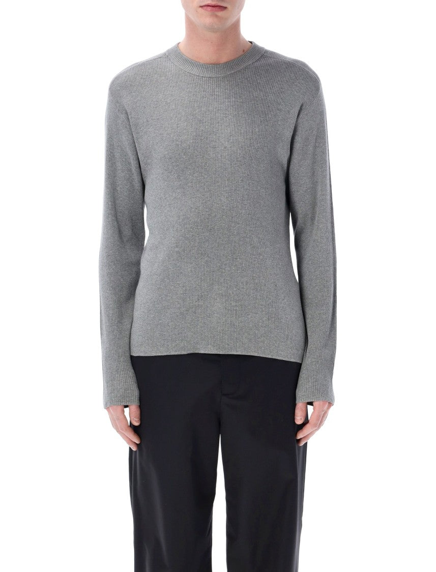 Berner Kuhl Minimalist Ribbed Knit Torso Crewneck