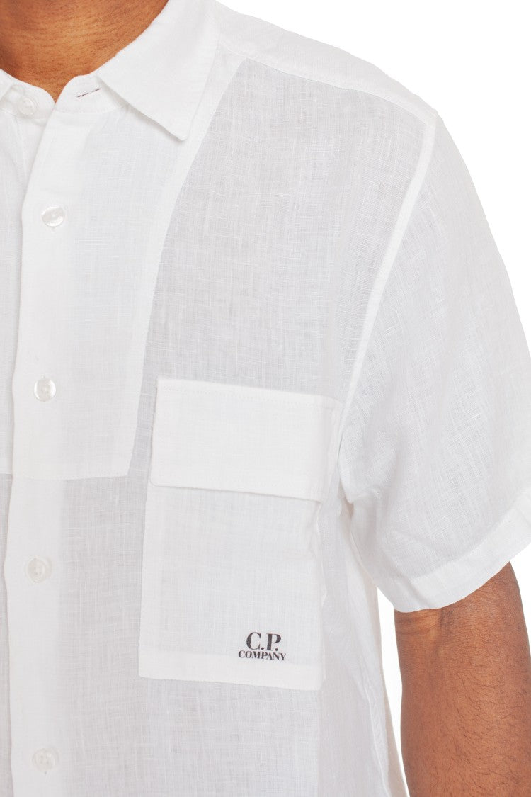C.P. Company Short-Sleeve Linen Shirt
