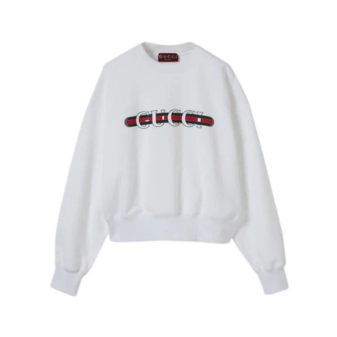 Gucci Long-Sleeve Crew Neck Sweatshirt
