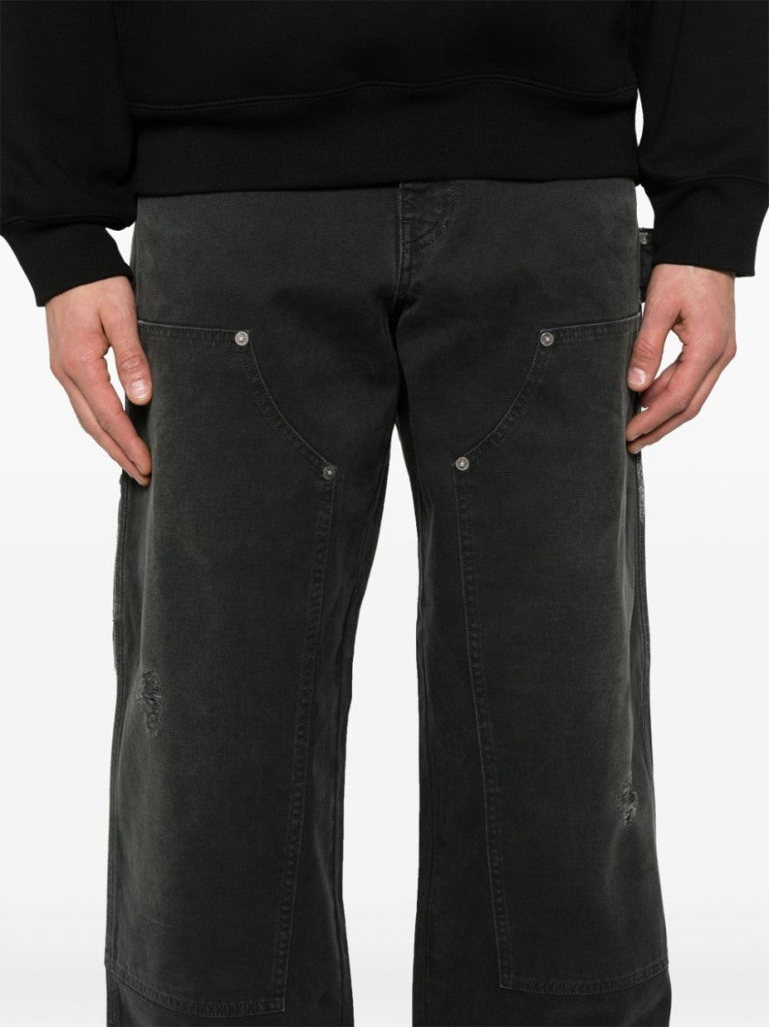 Golden Goose Relaxed-Fit Black Jeans