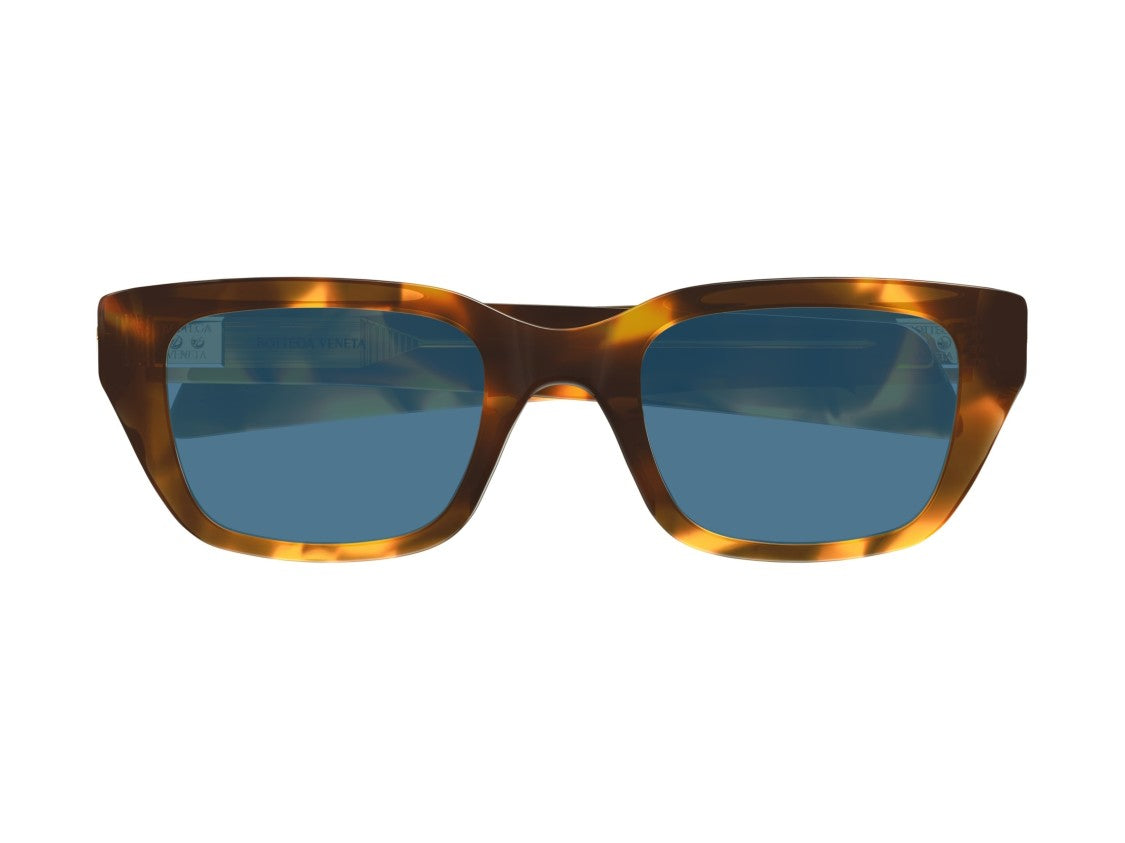 Bottega Veneta Gold Bv1393s Tortoiseshell Acetate Oversized Square Sunglasses
